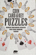 Cover of Coin, Card & Key Puzzles: Refresh Your Mental Faculties with These Engaging Teasers.