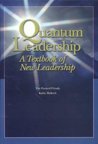 Cover of Quantum Leadership: A Textbook of New Leadership: .