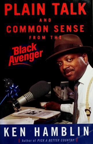 Cover of Plain Talk and Common Sense From the Black Avenger