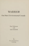 Cover of Warrior: One Man's Environmental Crusade á