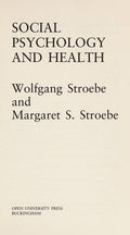 Cover of SOCIAL PSYCHOL & HEALTH PB