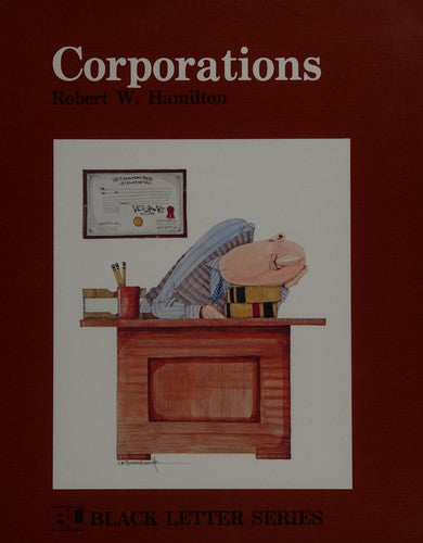 Cover of Corporations (Black letter series)