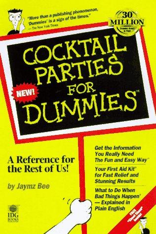 Cover of Cocktail Parties for Dummies