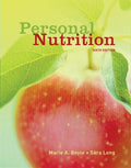 Cover of Personal Nutrition With Instant Access 1pass Student Book Companion Web Site/infotrac