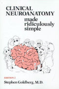 Cover of Clinical Neuroanatomy Made Ridiculously Simple (MedMaster Series, 2000 Edition)