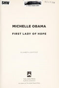 Cover of Michelle Obama: First Lady Of Hope