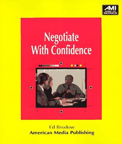 Cover of Negotiate With Confidence