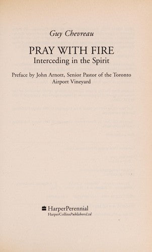 Cover of Pray With Fire: Interceding in the Spirit