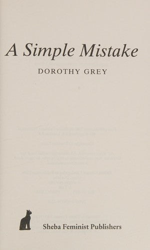Cover of Simple Mistake