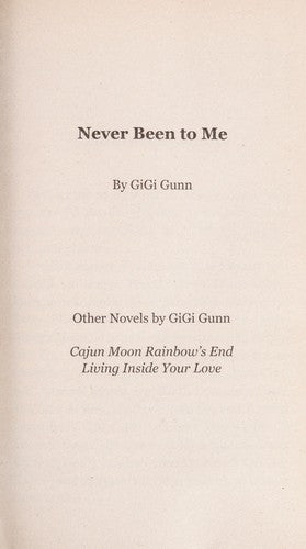Cover of Never Been To Me (Urban Books)