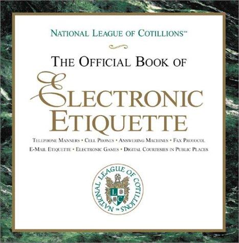 Cover of The Official Book of Electronic Etiquette