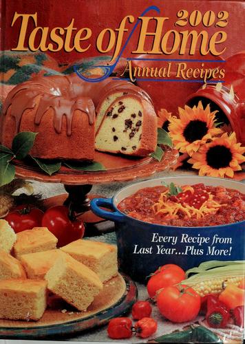 Cover of 2002 Taste of Home Annual Recipes