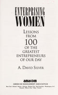 Cover of Enterprising Women: Lessons from 100 of the Greatest Entrepreneurs of Our Day