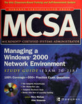 Cover of MCSA Managing a Windows 2000 Network Environment Study Guide (Exam 70-218)