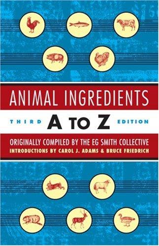 Cover of Animal Ingredients A to Z: Third Edition