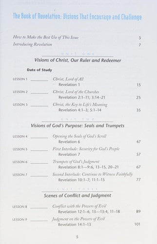 Cover of The Book of Revelation - Baptistway Adult Bible Study Guide