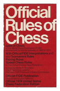 Cover of Official rules of chess