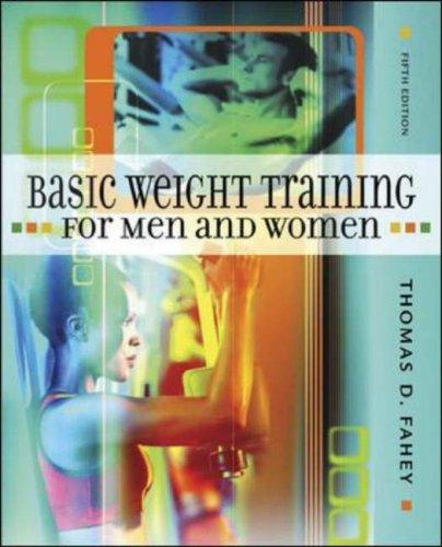 Cover of Basic Weight Training for Men and Women