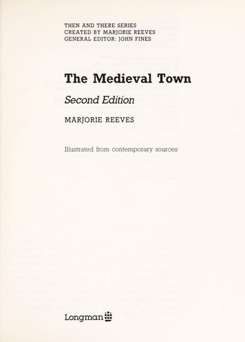 Cover of The Medieval Town (Then and There Series)