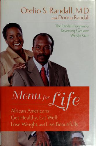 Cover of Menu for Life: African Americans Get Healthy, Eat Well, Lose Weight and Live Beautifully
