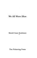 Cover of We All Wore Blue