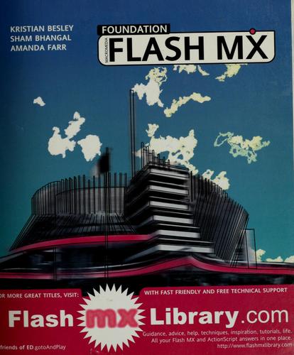 Cover of Foundation Macromedia Flash MX