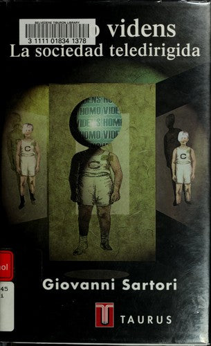 Cover of Homo Videns - La Sociedad Teledirigida (Spanish Edition)