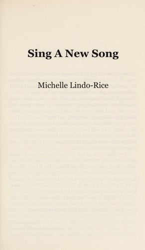 Cover of Sing a New Song