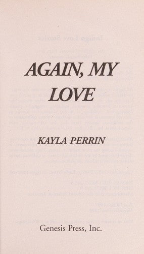 Cover of Again, My Love