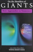 Cover of On the Shoulders of Giants: New Approaches to Numeracy