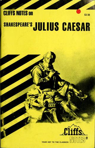 Cover of CliffsNotes on Shakespeare's Julius Caesar