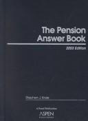 Cover of The Pension Answer Book 2003 (Pension Answer Book, 2003)