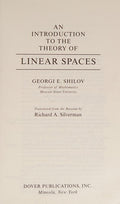 Cover of An Introduction to the Theory of Linear Spaces (Dover Books on Mathematics)