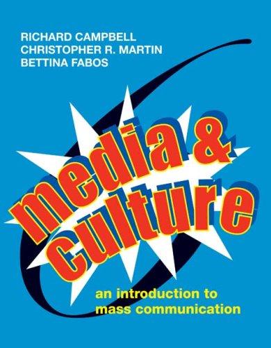 Cover of Media and Culture: An Introduction to Mass Communication
