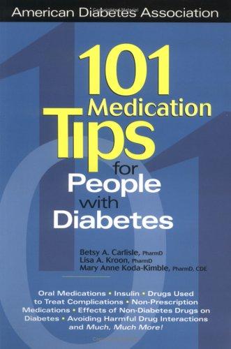 Cover of 101 Medication Tips for People With Diabetes