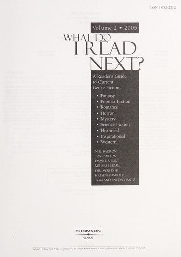 Cover of What Do I Read Next 2005: A Readers Guide To Current Genre Fiction (What Do I Read Next) Volume 2
