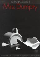 Cover of Mrs. Dumpty (Volume 1998) (Wisconsin Poetry Series)