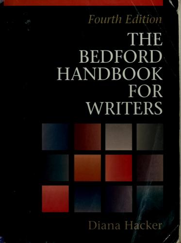 Cover of The Bedford Handbook for Writers: With Mla Update (Bedford Handbook for Writers, 4th Ed.)