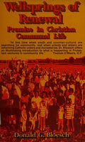 Cover of Wellsprings of Renewal: Promise in Christian Communal Life