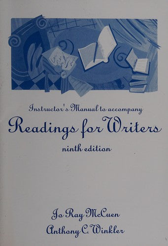 Cover of Reading for Writers Im