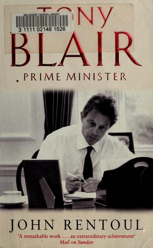 Cover of Tony Blair: Prime Minister