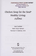 Cover of Chicken Soup for the Soul: Asthma (Chicken Soup for the Soul: Healthy Living Series)