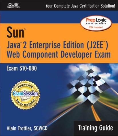 Cover of Sun Web Component Developer Exam: Exam 310-080