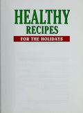 Cover of Healthy Recipes for the Holidays