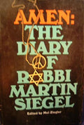 Cover of Amen: The Diary of Rabbi Martin Siegel