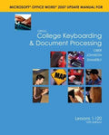 Cover of Word 2007 Manual t/a Gregg College Keyboarding & Document Processing (GDP); Microsoft Word 2007 Update