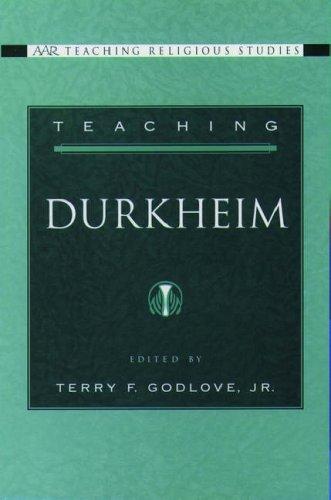 Cover of Teaching Durkheim (AAR Teaching Religious Studies)
