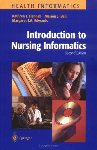 Cover of Introduction to Nursing Informatics